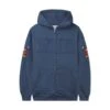 Applique Zip-Thru Hood, Denim -Butter Goods Elegant Shop AppliqueZip ThruHoodDenim1