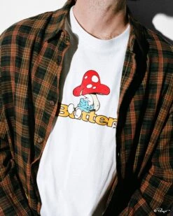 Harmony Plaid L/S Shirt, Moss / Bark -Butter Goods Elegant Shop Butter Smurfs 11