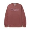 Cord Logo Crewneck, Rhubarb -Butter Goods Elegant Shop CordLogoCrewneckSweatshirtRhubarb1