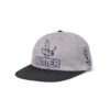 Critter 6 Panel Cap, Grey / Black -Butter Goods Elegant Shop Critter6PanelGrey Black1