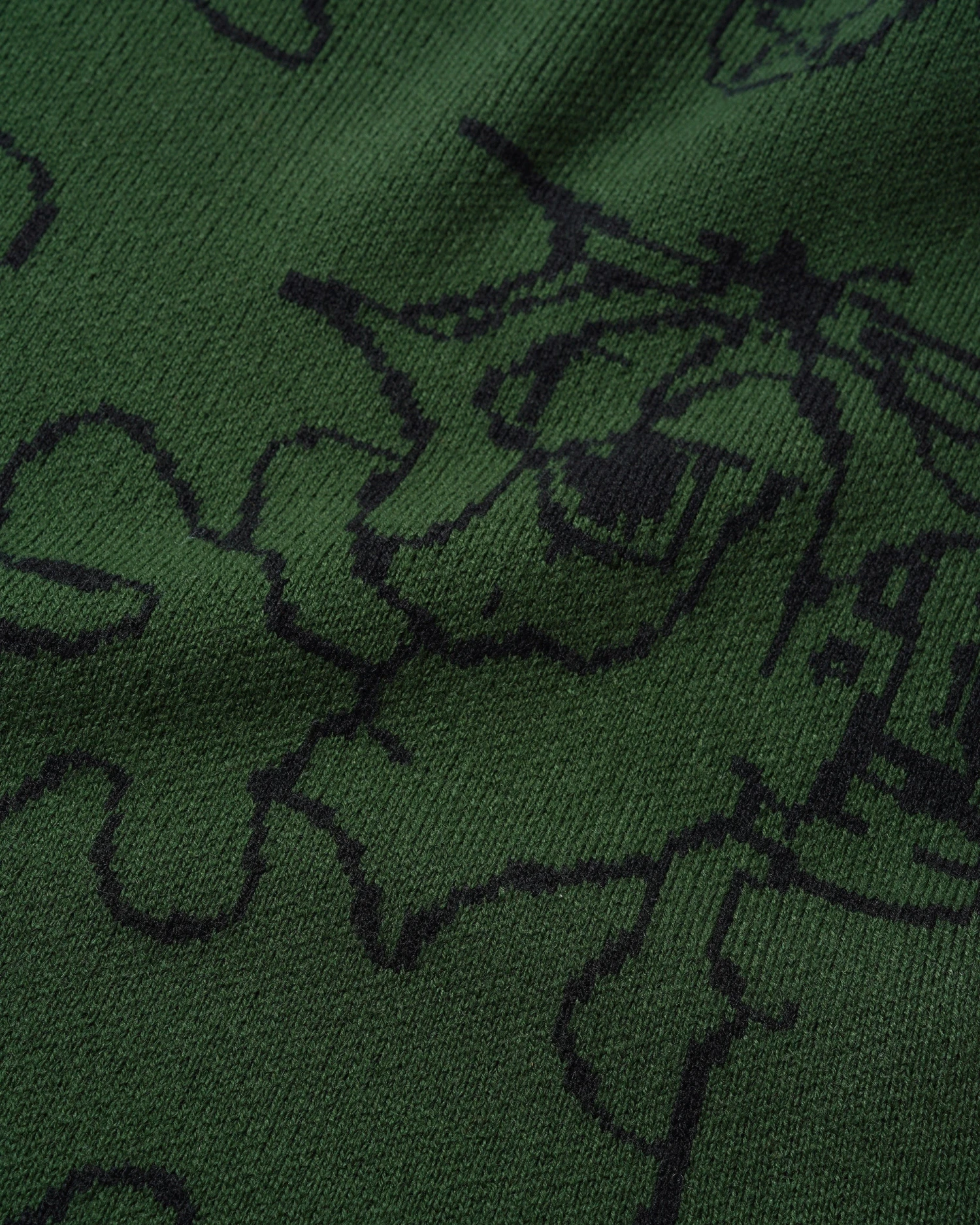 Spray Knit Sweater, Forest 4 Spray Knit Sweater, Forest - Image 2