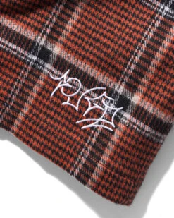 Dougie Plaid Overshirt, Rust / Black / White -Butter Goods Elegant Shop DougiePlaidOvershirt5