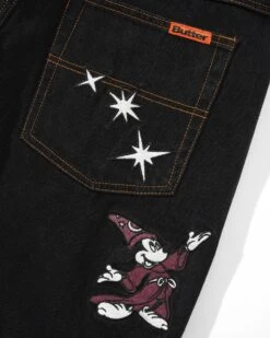 Fantasia Baggy Denim Jeans, Washed Black -Butter Goods Elegant Shop FantasiaBaggyDenimJeansWashedBlack3 816f6099 2622 4764 b438 bc18e091f557