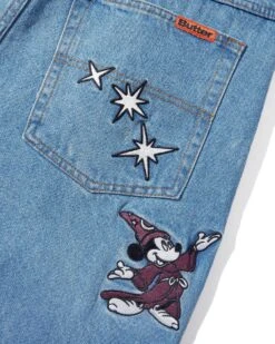 Fantasia Baggy Denim Jeans, Washed Indigo -Butter Goods Elegant Shop FantasiaBaggyDenimJeansWashedIndigo3