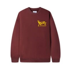 Jazz Research Crewneck, Sangria