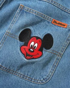 Mickey Denim Jeans, Washed Indigo -Butter Goods Elegant Shop MickyDenimJeans3