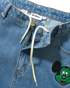 Mickey Denim Jeans, Washed Indigo -Butter Goods Elegant Shop MickyDenimJeans4
