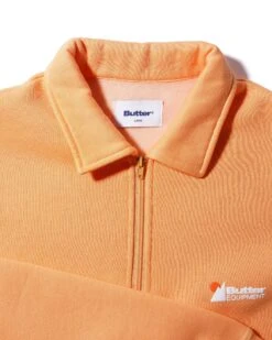 Pigment Dye 1/4 Zip Pullover, Sorbet -Butter Goods Elegant Shop PigmentDye1 4ZipPulloverSorbet3