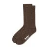 Pigment Dye Socks, Washed Cedar -Butter Goods Elegant Shop PigmentDyedSocksBrown