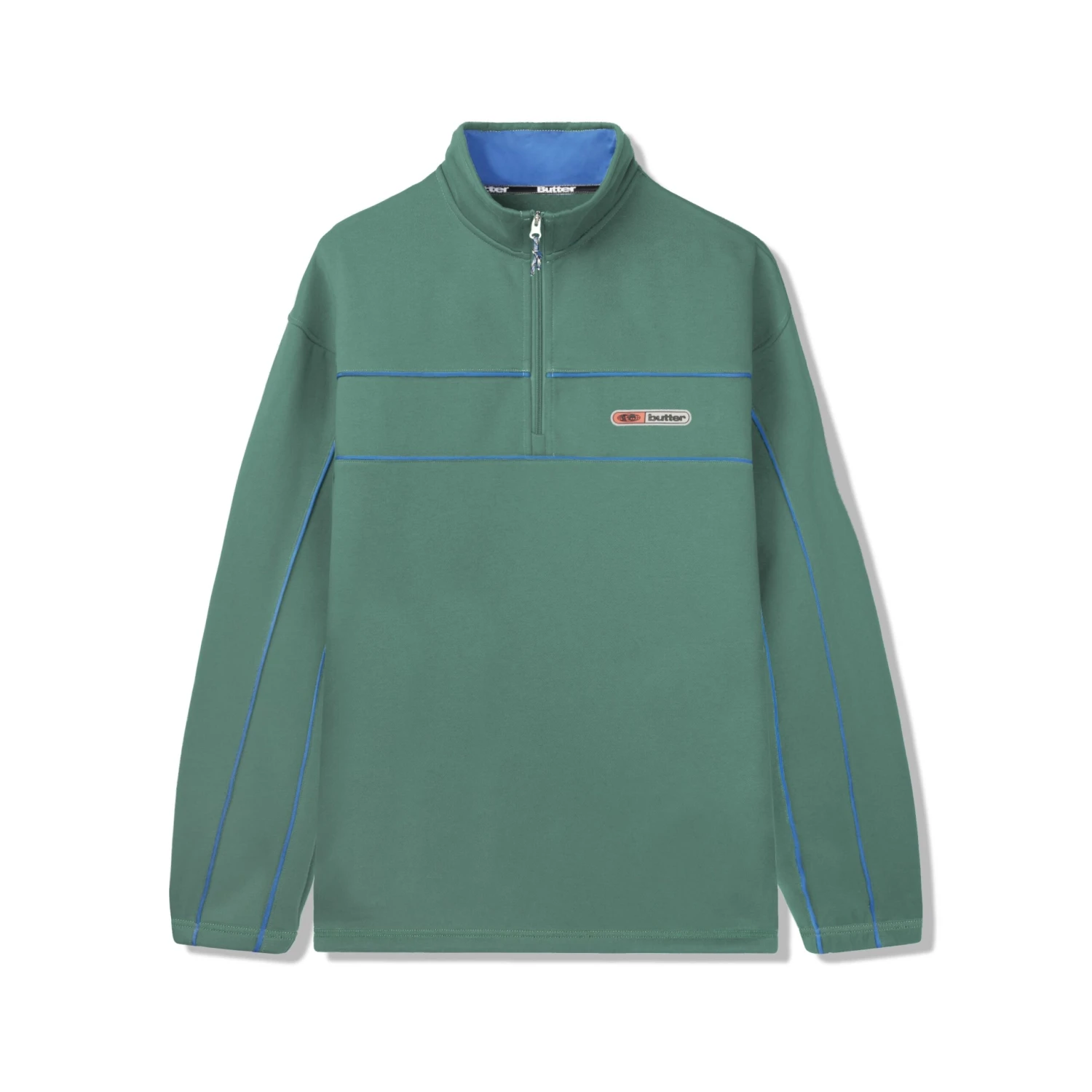 Pipe 1/4 Zip Pullover, Sage 3 Pipe 1/4 Zip Pullover, Sage