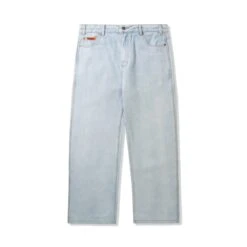 Relaxed Denim Jeans, Light Blue