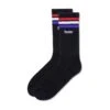 Stripe Socks, Black -Butter Goods Elegant Shop StripedSocksBlack