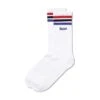 Stripe Socks, White -Butter Goods Elegant Shop StripedSocksWhite