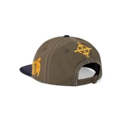 Symbols 6 Panel Cap, Army / Navy -Butter Goods Elegant Shop Symbols6PanelCapArmy Navy3
