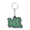 Tour Rubber Key Chain, Green / White -Butter Goods Elegant Shop TourRubberKeychainGreen White