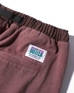 Washed Canvas Patchwork Pants, Washed Burgundy -Butter Goods Elegant Shop WashedCanvasPatchworkPantsWashedBurgundy3