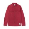 Washed Pocket L/S Shirt, Burnt Red -Butter Goods Elegant Shop WashedPocketLongSleeveShirtBurntRed1