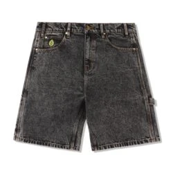 Weathergear Heavy Weight Denim Shorts, Gun Metal