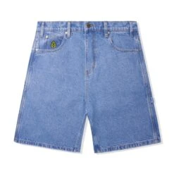 Weathergear Heavy Weight Denim Shorts, Washed Indigo