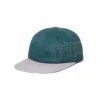 Yard 6 Panel Cap, Teal / Stone -Butter Goods Elegant Shop Yard6PanelCapTeal Stone1